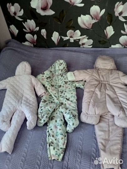 Комбинезон демисезонный 58-62; 62-68; 68