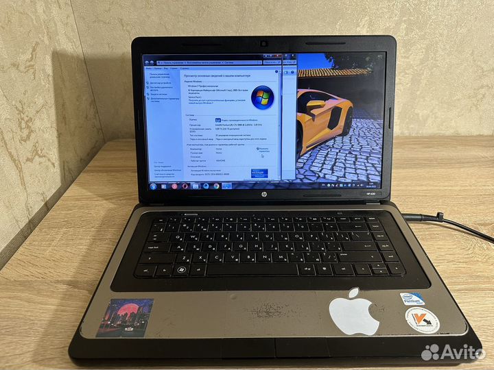 Мощный ноутбук HP 500GB/HD/N4200