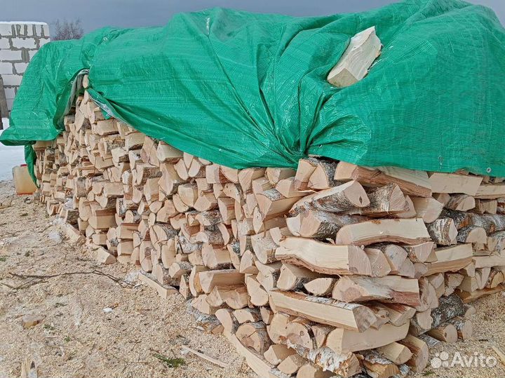 Дрова берёзовые в укладку