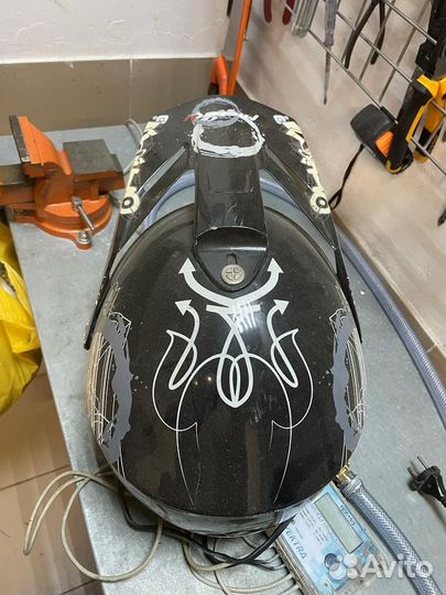 Мотошлем кроссовый бу