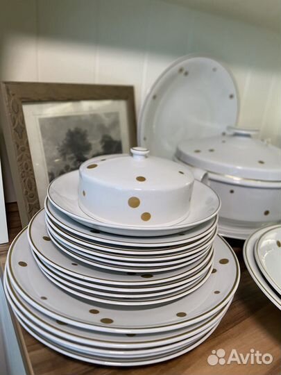 Столовый сервиз Weimar Porzellan винтаж