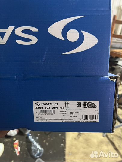 Комплект сцепления sachs 2290 602 004 009