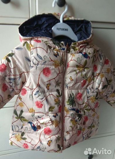 Куртка для девочки, размер 86, Н&М. Куртка Zara