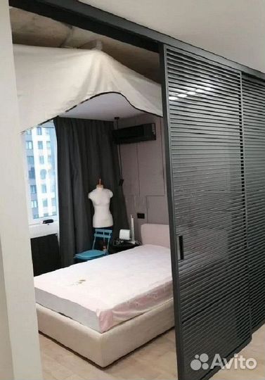 Реечные перегородки. Перегородки с рейками