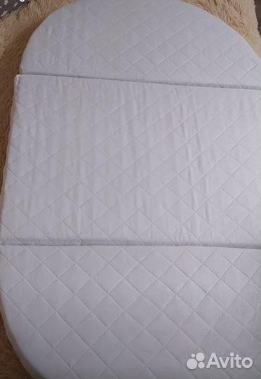 Матрас на детскую кроватку круглую-овальную