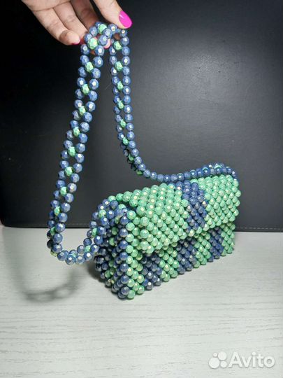 Сумка из бусин