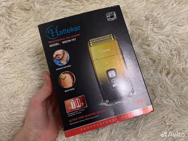 Бритва электрическая hatteker