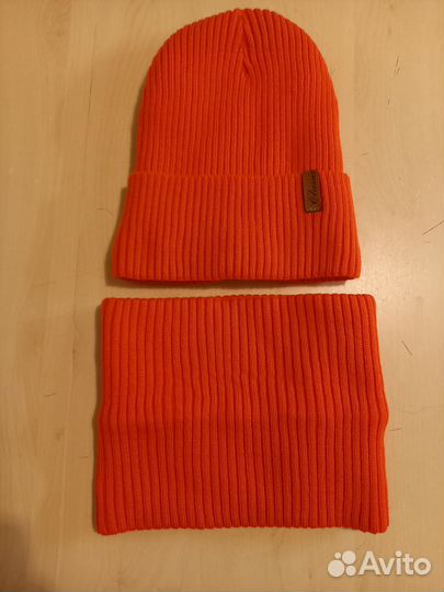 Шапка и снуд для девочки