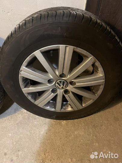 Колеса в сборе на Volkswagen Golf Plus (195/65R15)