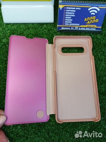Чехол-книжка на Samsung S10+ новый