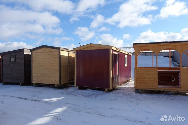 Бытовка двухкомнатная