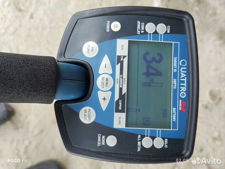 Minelab quattro mp