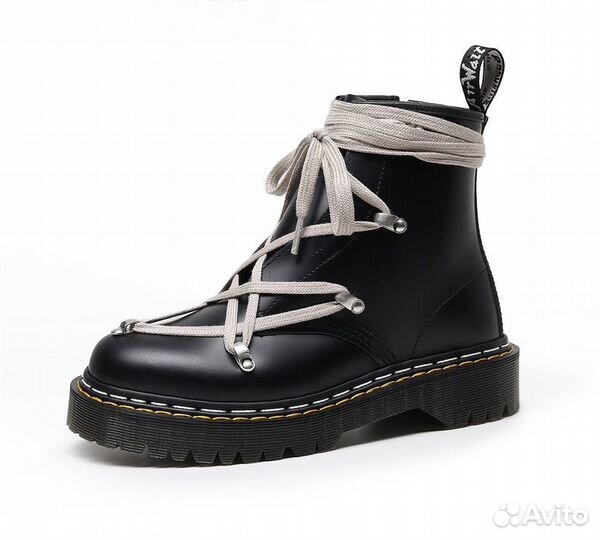 Ботинки Rick Owens Dr Martens 1460 На Руках