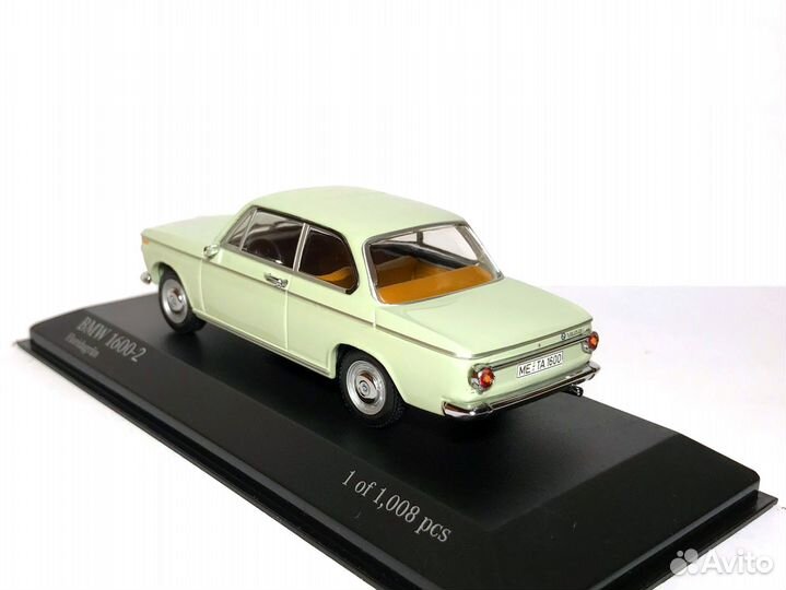 Модель Minichamps 1/43 BMW 1600-2