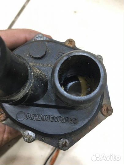 Кран отопителя печки электрический