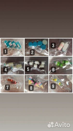 Минифигурки для крейзи маникюра