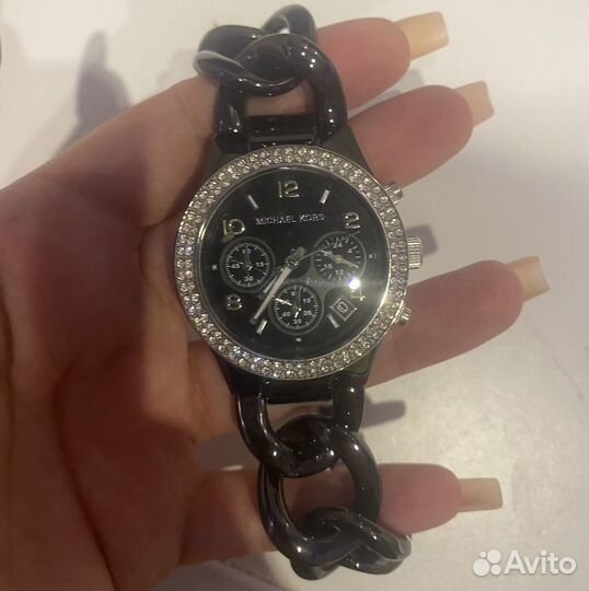 Оригинал Часы Michael Kors Керамика Черные MK5388