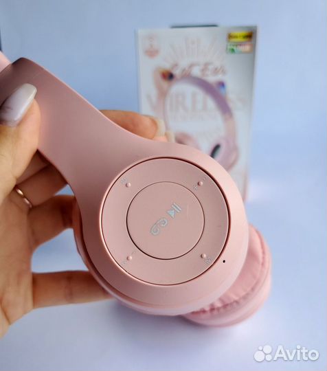 Наушники со светящимися ушками