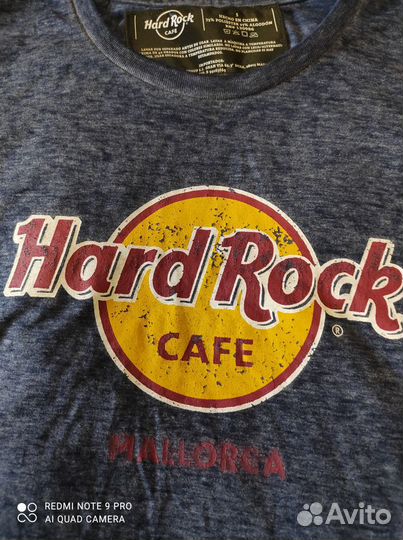 Рок футболка.hard rock cafe Mallorca