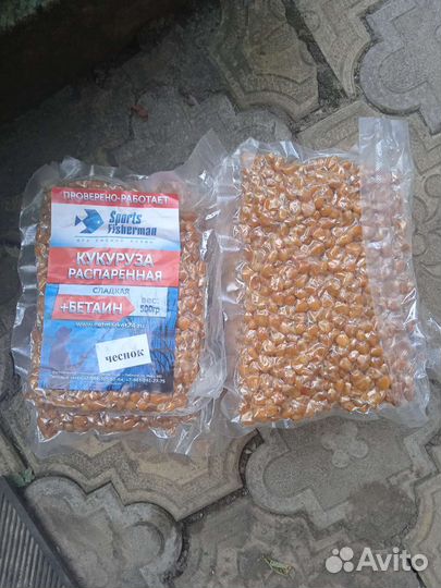 Кукуруза с бетаином рыболовная