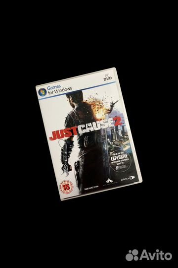 Just Cause 2 зарубежная лицензия DVD-box