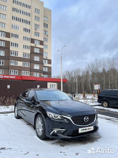 Mazda 6 2.5 AT, 2016, 186 200 км