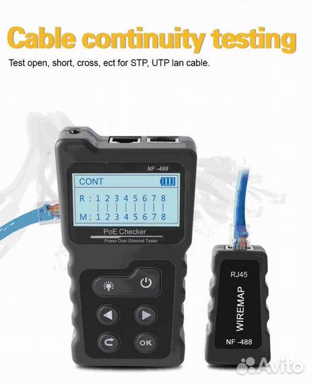 POE tester Noyafa NF-488