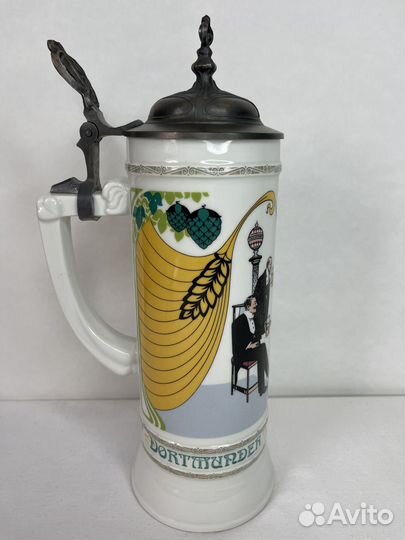 Большая коллекционная пивная кружка