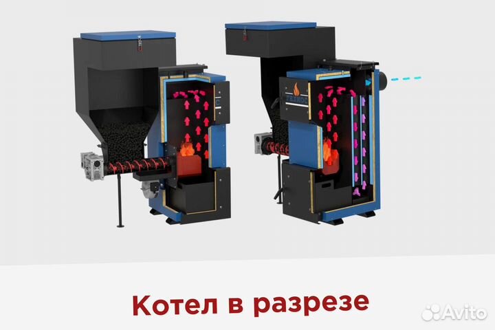 Котел для логистического центра твердотопливный