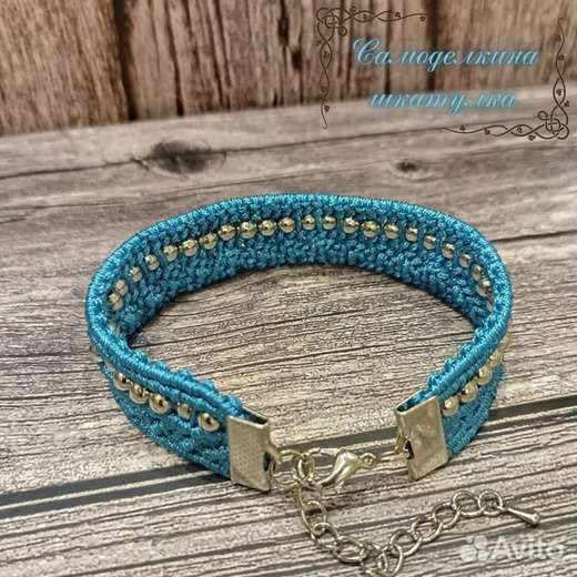 Браслет micro макраме 