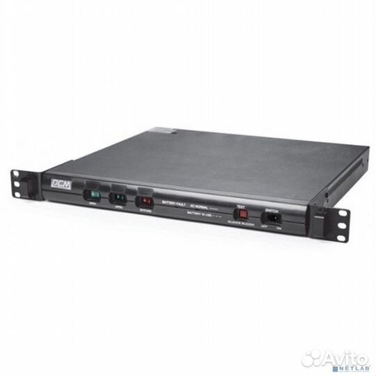 PowerCom King Pro RM KIN-1000AP ибп (1U) Line-Interactive, 1000VA/800W, Rack, 5хС13, Serial+USB (115