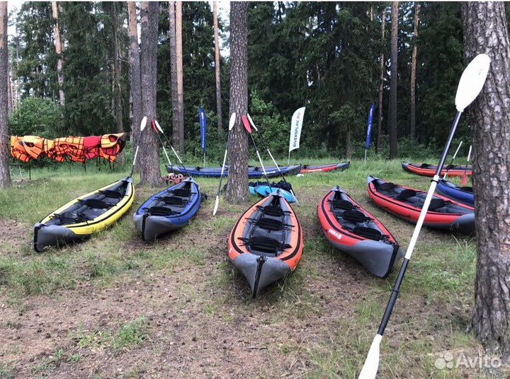 Прокат байдарок и снаряжения для водных походов
