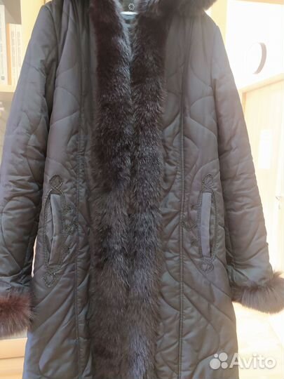 Стеганое пальто