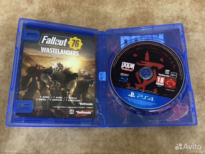 Doom eternal PS4/PS5 - русская озвучка