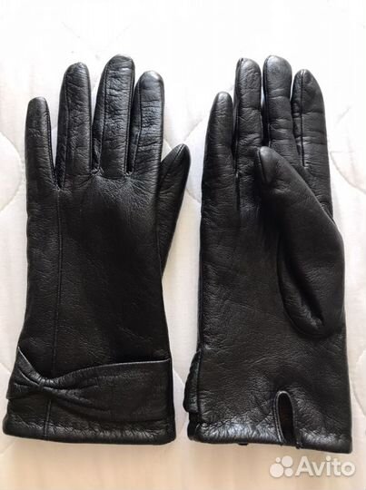 Перчатки женские натуральная кожа