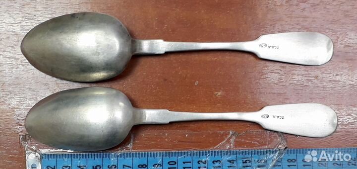 Ложки серебряные столовые