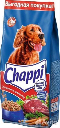 Корм для собак Chappi