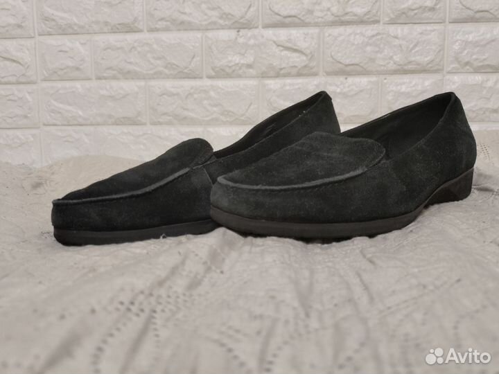 Мокасины женские 38 размер натуральная замша