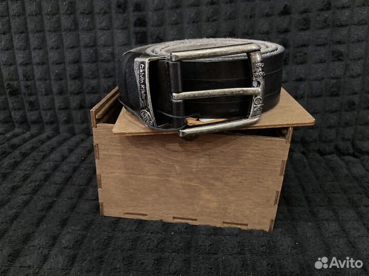 Мужской кожаный ремень