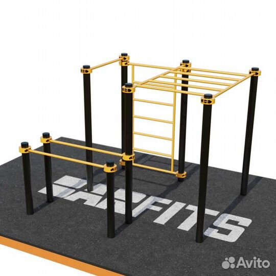 Спортивный воркаут комплекс свс-37 108мм металл