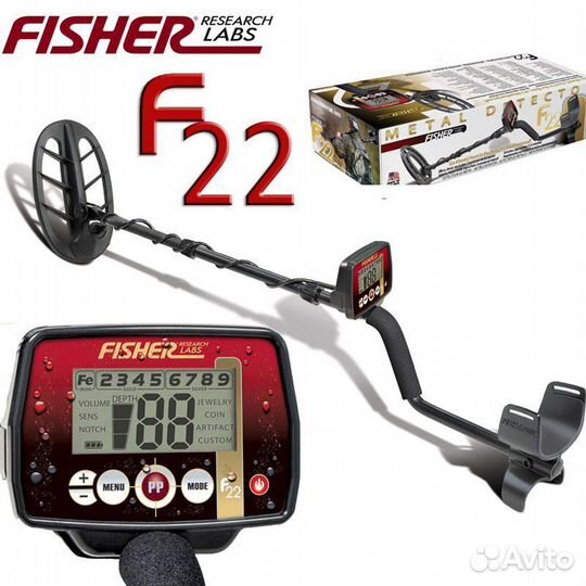 Металлоискатель Fisher F22 +катушка DD11 в Твери