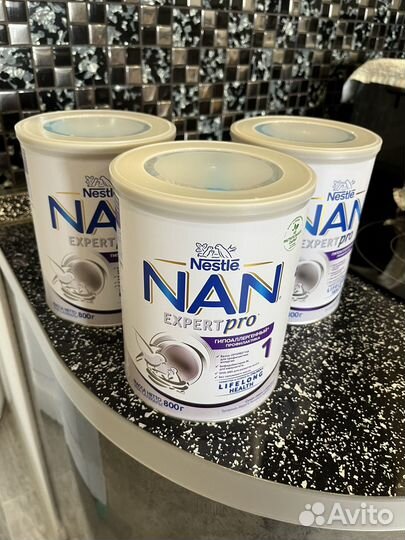 Детское питание нан гипоалергенный 1