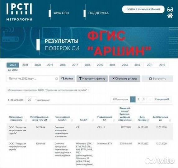 Поверка счетчиков воды без снятия