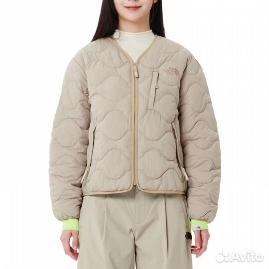 THE north face Puffer Jackets Unisex Khaki Brown (XL)(56)
