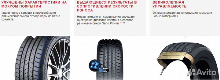 Bridgestone Turanza T005 225/45 R18 и 255/40 R18 99Y