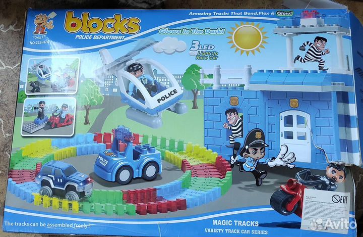 Конструктор Blocks полицейский участок