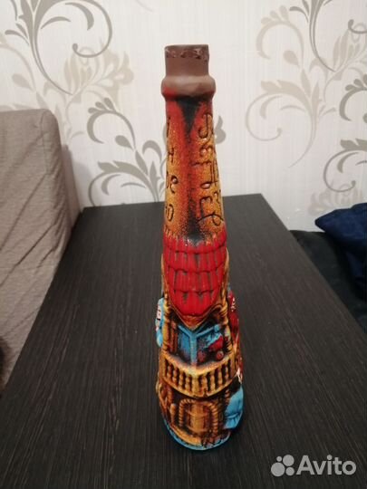 Бутылка коллекционная с пробкой