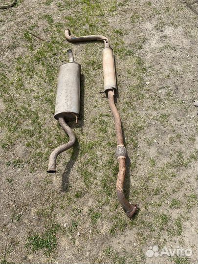 Выхлопная система приора