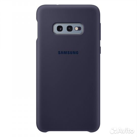 Чехол Samsung Galaxy S10E Silicone Cover темно-син