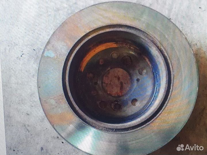 Диск тормозной задний toyota camry V50 2006